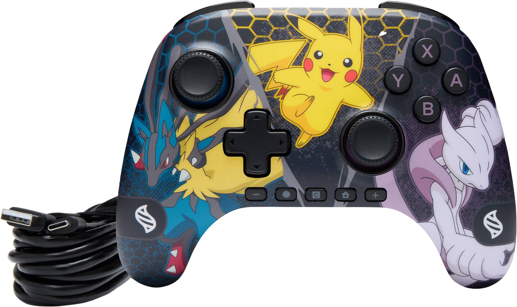 Alt View 6. PowerA - PowerA Advantage Wireless Controller for Nintendo Switch 2 - Pokémon: Mega Evolutions - Pokémon: Mega Evolutions.