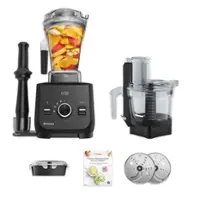 Vitamix - Ascent® X2 SmartPrep Kitchen System - Black - Front_Zoom