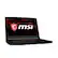 Alt View 3. MSI - GF63 15.6" Gaming Laptop - Intel Core i5 - 8GB Memory - NVIDIA GeForce GTX 1650 - 256GB SSD - Black.