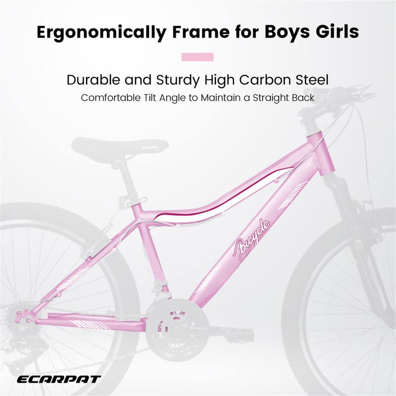 Ergonomically Frame for Boys Girls

Durable and Sturdy High Carbon Steel

Comfortable Tilt Angle to Maintain a Straight Back

ECARPAT