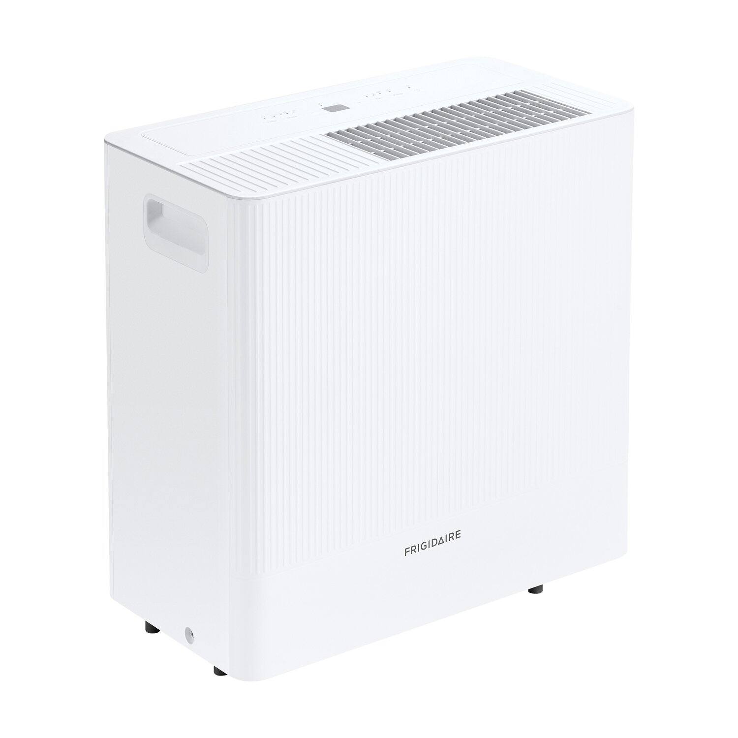 Alt View 2. Frigidaire - Frigidaire 4500 Sq Ft 50 Pint Dehumidifier with Pump - White.