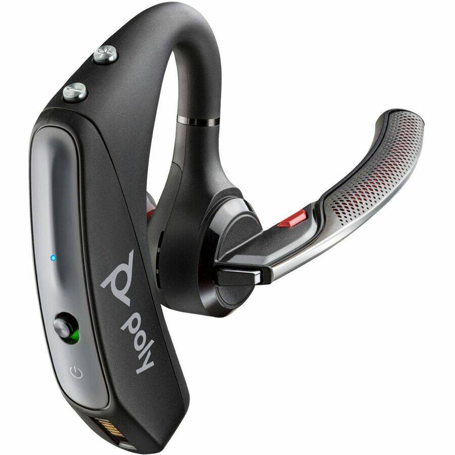 Alt View 5. HP - Voyager 5200 UC USB-A Headset + BT600 Dongle TAA.