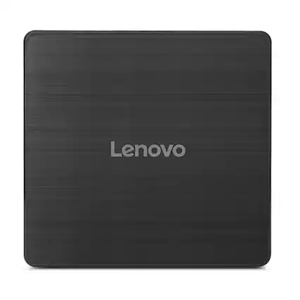 Front. Lenovo - Lenovo Slim DVD Burner DB65 - 9.0mm height internal ultra slim drive - Reads data in multiple DVD Formats - Works with.