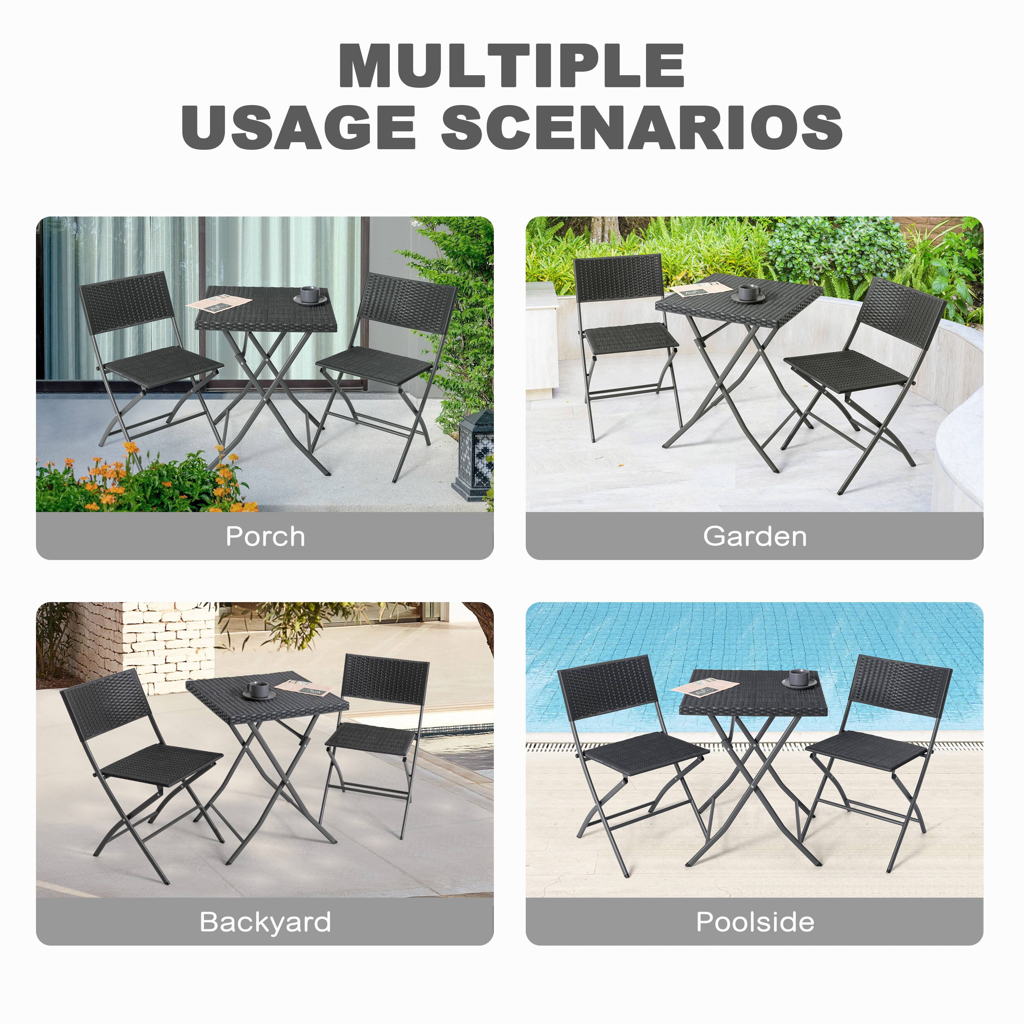 MULTIPLE USAGE SCENARIOS

- Porch
- Garden
- Backyard
- Poolsides
