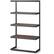 Angle. Simpli Home - Erina Bookcase - Distressed Charcoal Brown.