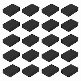 Unique Bargains - Single Sided Speaker Isolation Pads 70x50x20mm Square EVA Acoustic Foam Anti-Vibration Feet for Speaker Subwoofer, 32pcs - Black