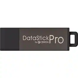 Centon - 4GB DataStick Pro USB 2.0 Flash Drive - 4 GB - USB - External - Gray
