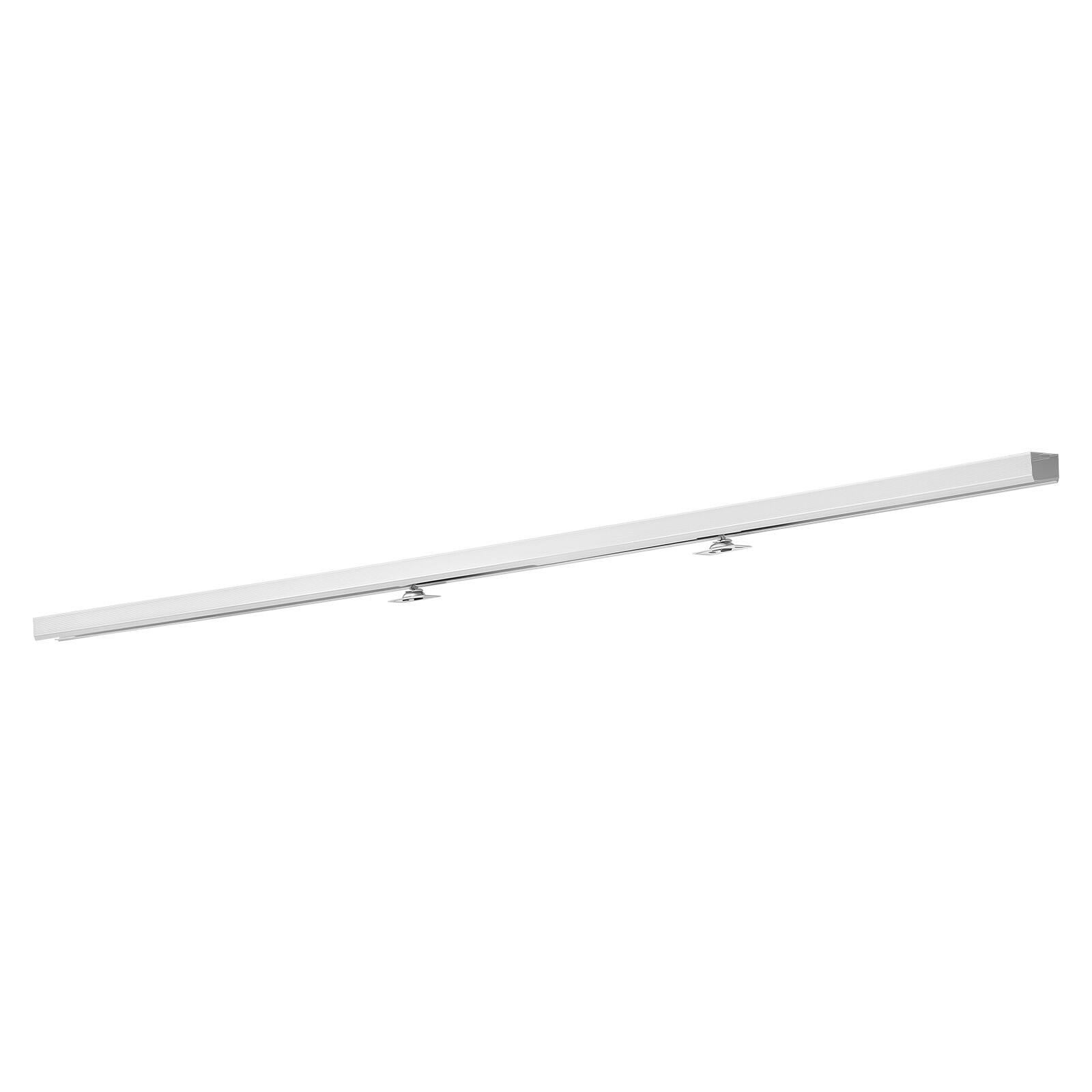 Alt View 5. VEVOR - Sliding Pocket Door Hardware Track Kit, 68.74" Pocket Door Track Kit with Soft Close Mechanism for Smooth - Silver.