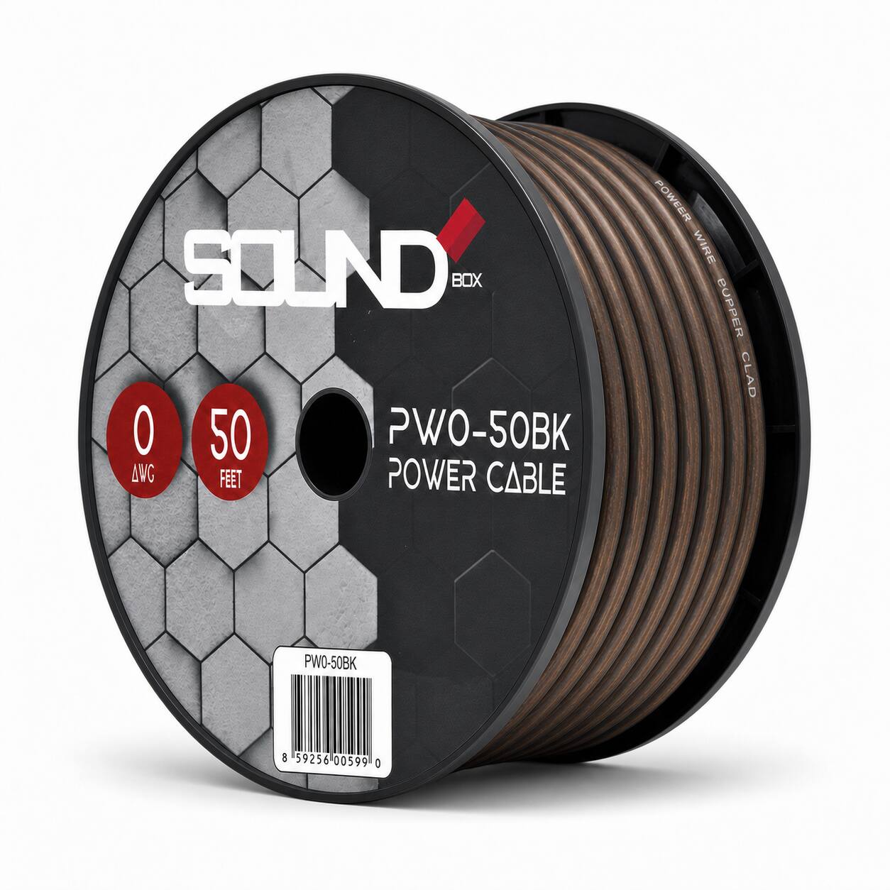 SOUND BOX  
0 50 PWO-50BK  
POWER CABLE  
POWER WIRE BUPPER CLAD  
PW0-50BK  
8 59256 00599 0