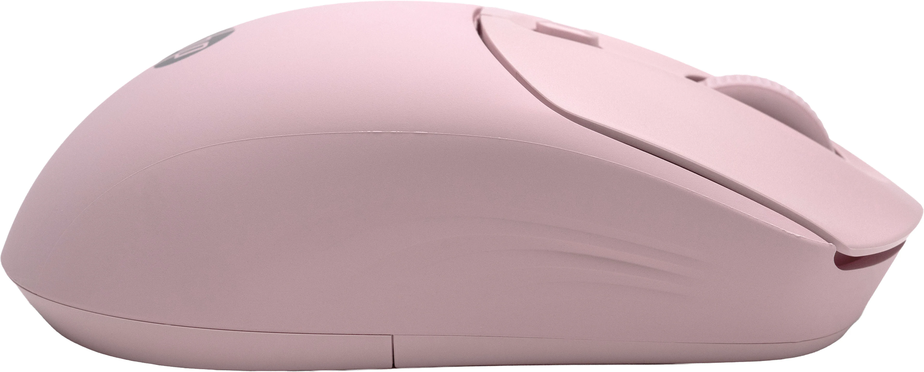 Back. HP - 400 Quiet Wireless Bluetooth Ambidextrous Mouse - Pink.