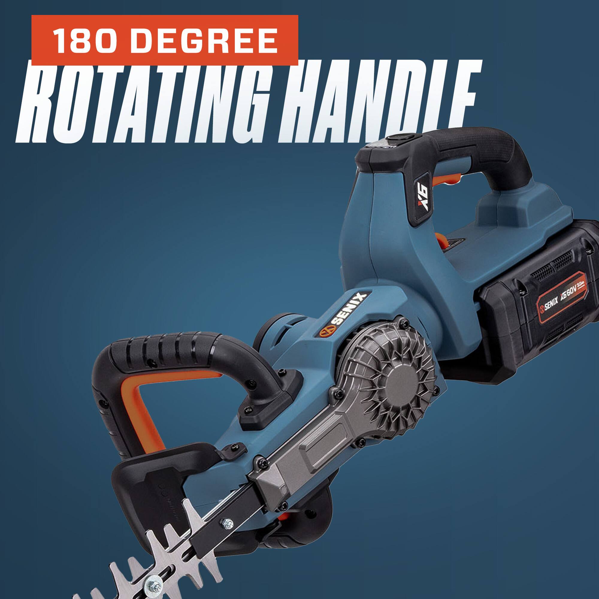 180 DEGREE ROTATING HANDIF  
SENIX 9 AI A5 60V  
SENEX 19  
CE