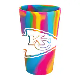 WinCraft - Kansas City Chiefs 16oz. Fashion Silicone Pint Glass - Multicolor