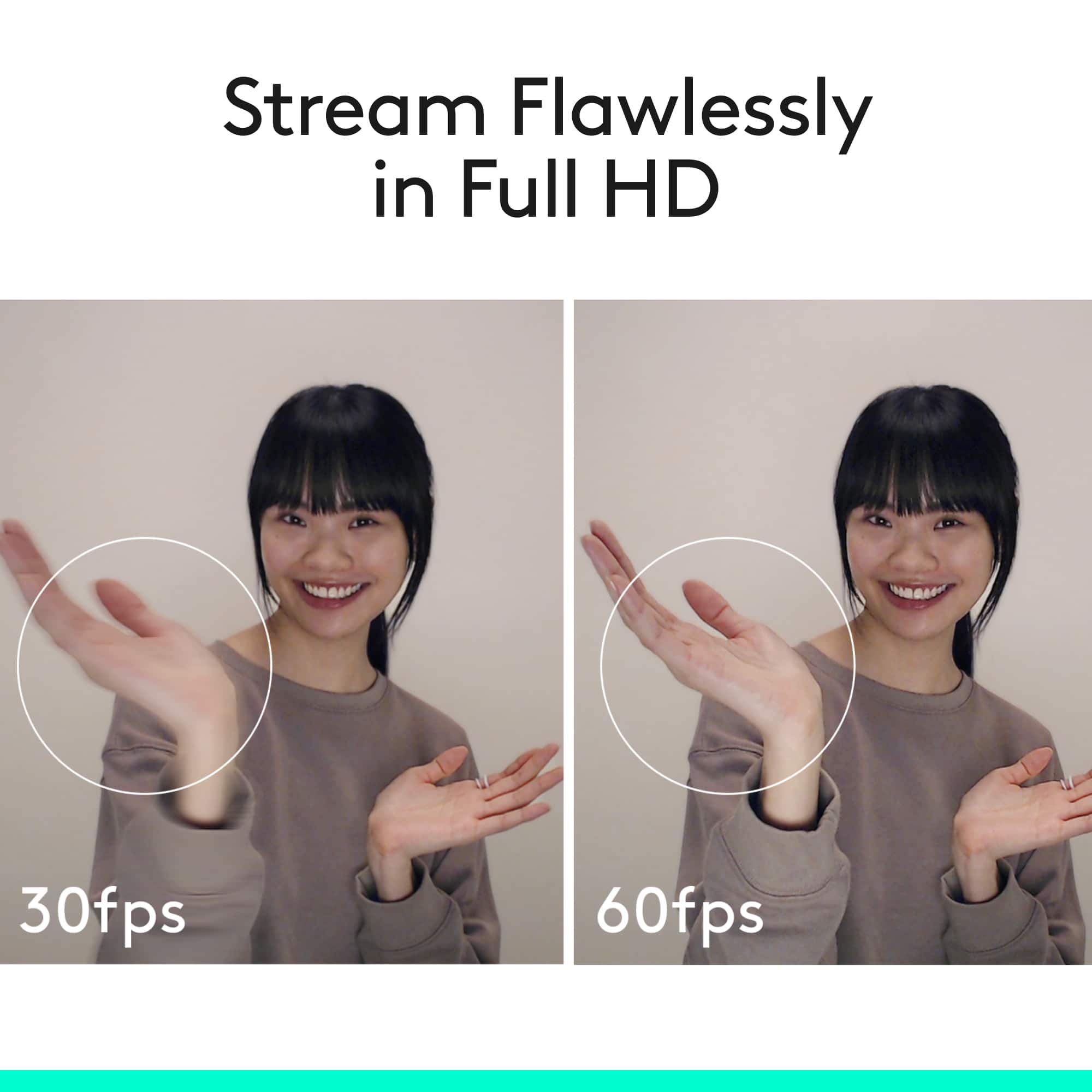 Stream Flawlessly in Full HD 30fps 60fps