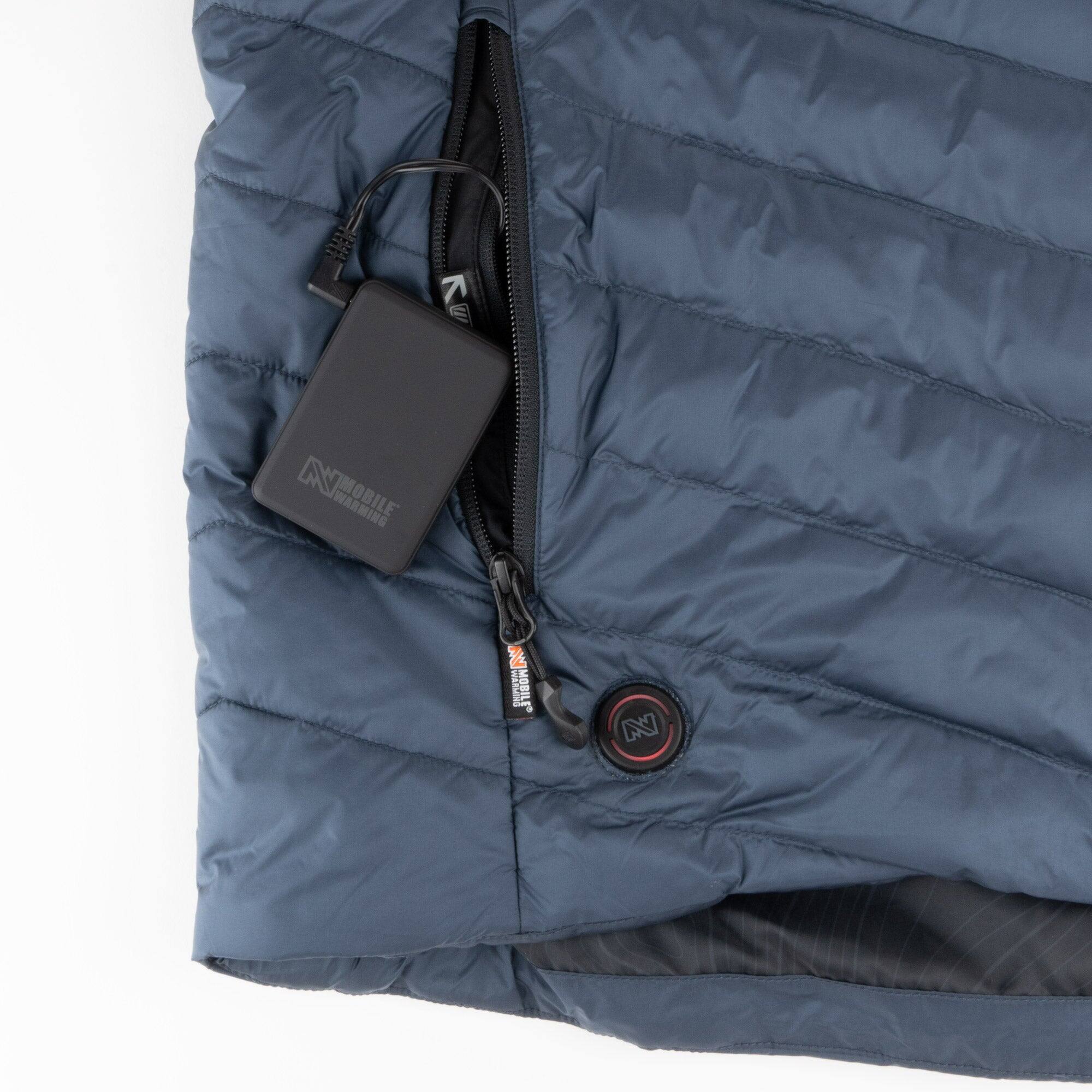 The text on the image reads:

"MOBILE WARMING"