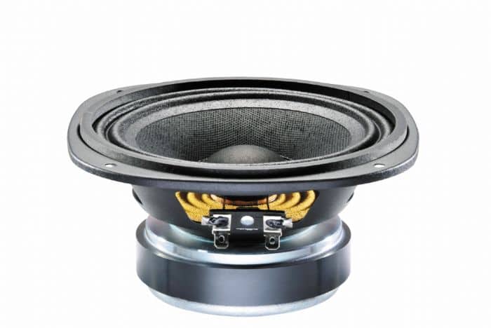 Valcom - 5" Midrange Raw Speaker - Black