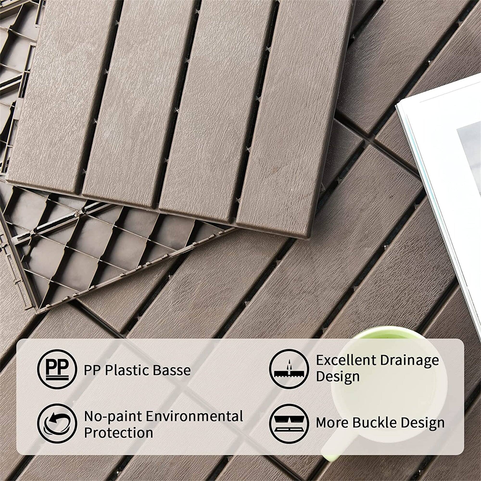 PP Plastic Basse  
Excellent Drainage Design  
No-paint Environmental Protection  
More Buckle Design