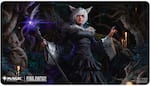 Magic: The Gathering Ultra Pro Playmat featuring Final Fantasy artwork.