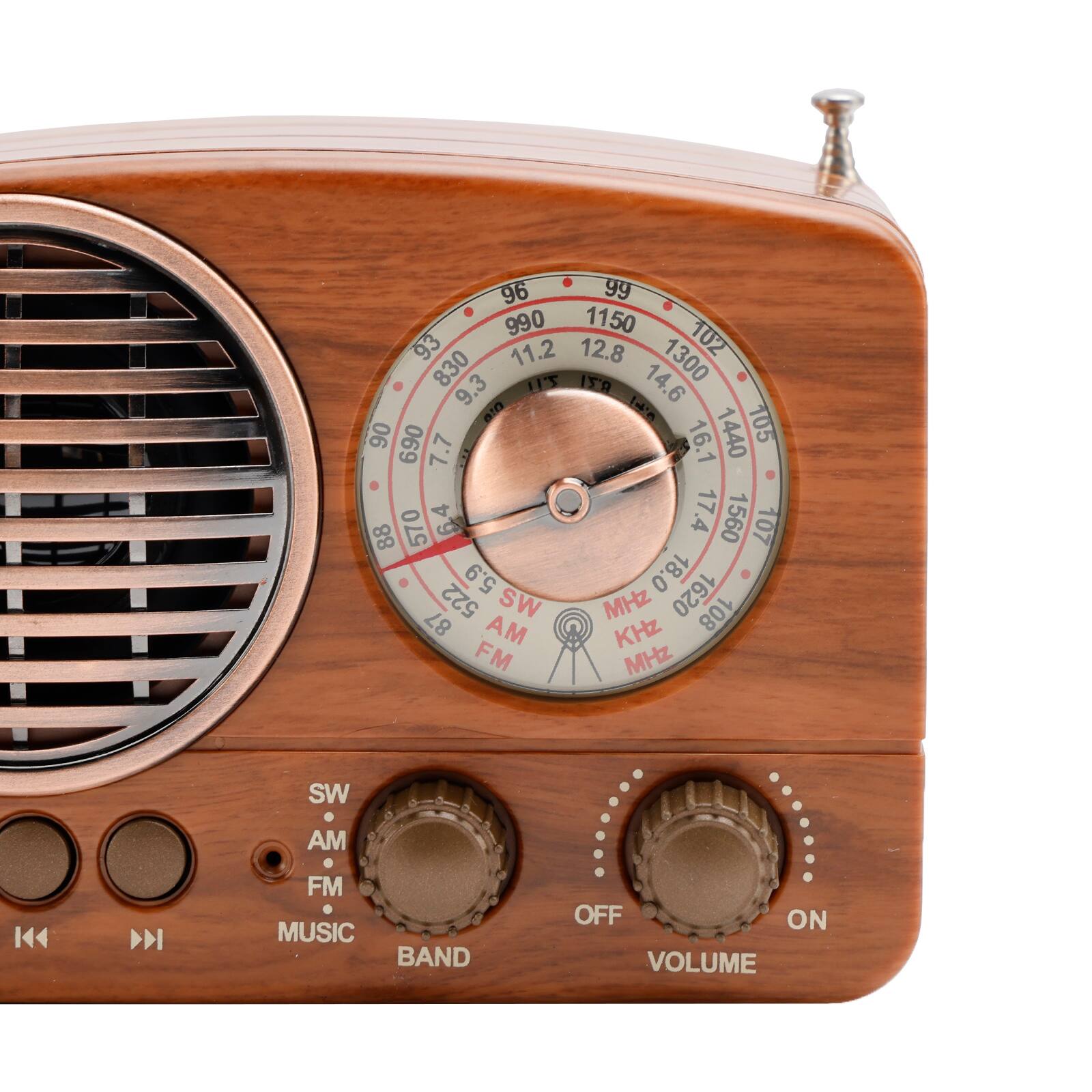 96 99 990 1150 93 11.2 12.8 102 830 I'S I'A 14.6 1300 9.3 U.0 14'a 90 690 16.1 1440 105 7.7 570 $g 4 17.4 1560 107 88 5.9 18.0 1620 522 SW MHZ 108 87 AM KHz FM MHz SW AM K44 DI FM MUSIC BAND OFF ON VOLUME

Corrected text:
96 99 990 1150 93 11.2 12.8 102 830 I'S I'A 14.6 1300 9.3 U.0 14'a 90 690 16.1 1440 105 7.7 570 17.4