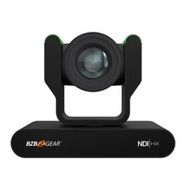 BZB Gear - BZBGear 1080P 20x Zoom NDI 1TB PTZ Auto-Tracking/Live Streaming Camera (Black)