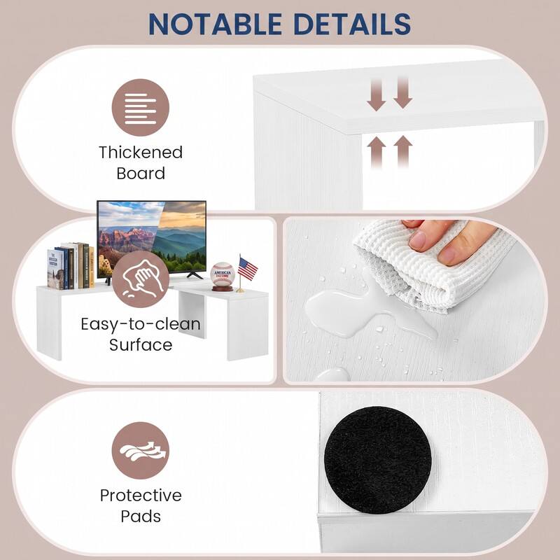 NOTABLE DETAILS

- Thickened Board
- Easy-to-clean Surface
- Protective Pads