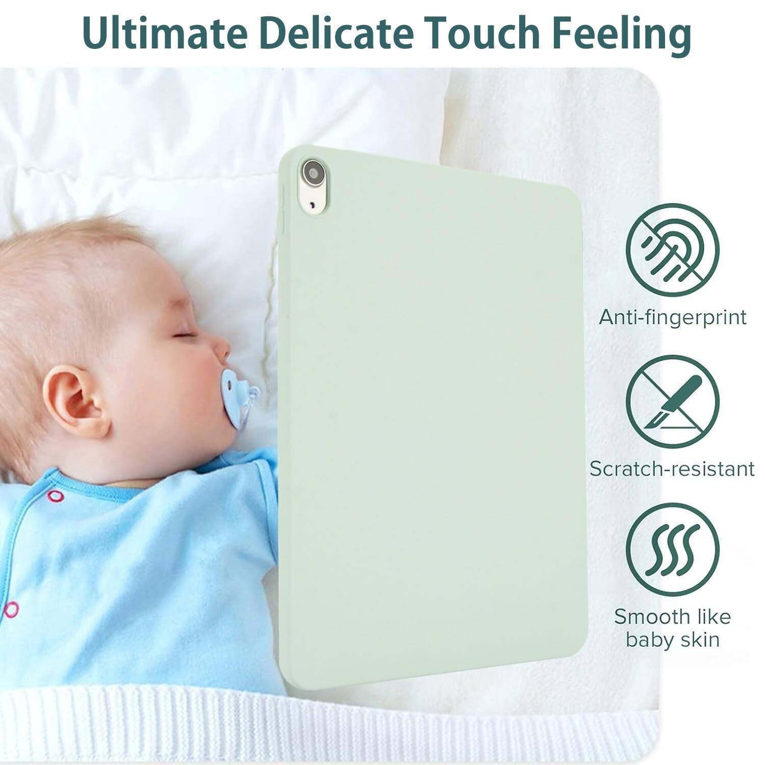 Ultimate Delicate Touch Feeling

- Anti-fingerprint
- Scratch-resistant
- Smooth like baby skin