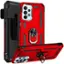 Alt View 13. SaharaCase - Military Kickstand Series Case for Samsung Galaxy A23 5G - Red.