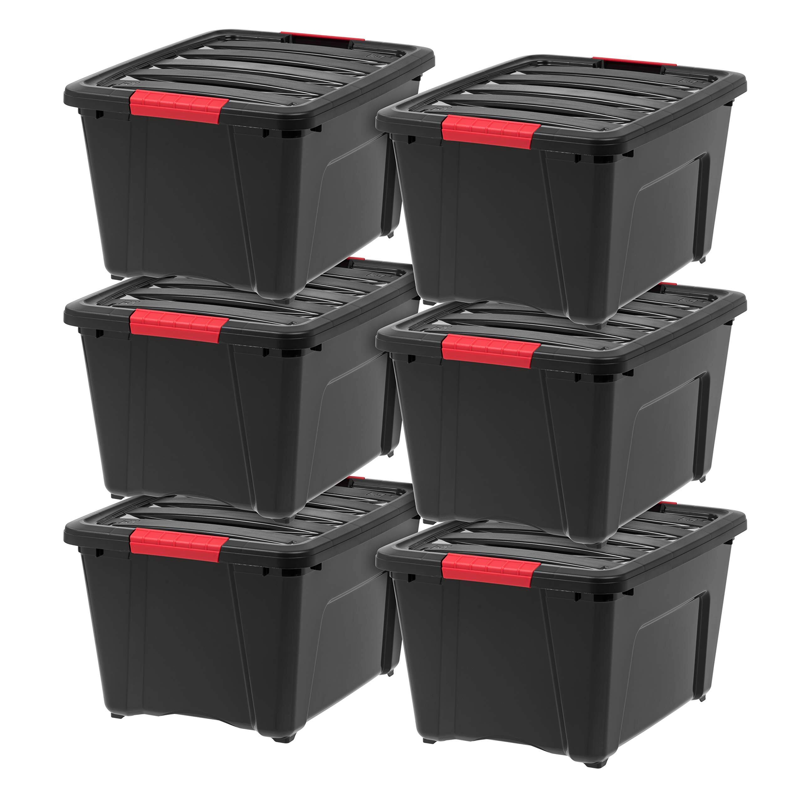 Black 32 Qt 6 Pack