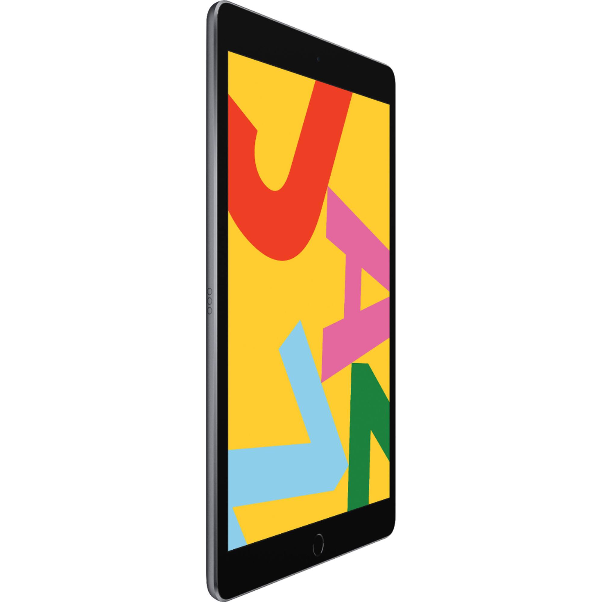 Alt View 12. Apple - Certified Refurbished 10.2-Inch iPad (7th Generation) (2019) Wi-Fi + Cellular - 128GB - Space Gray.