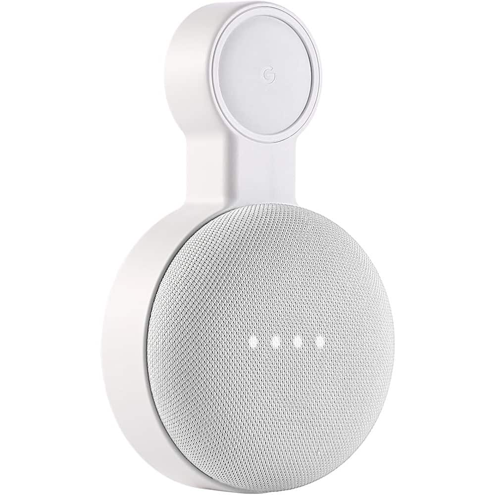 RTMB - Outlet Wall Mount for Google Nest Mini & Home Mini, Space-Saving with Cord Management (1 Pack)