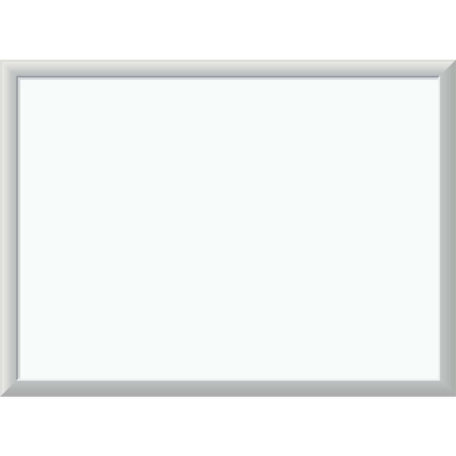 Front. U Brands - Melamine Non-Magnetic Dry-Erase Board - 24 x 18.