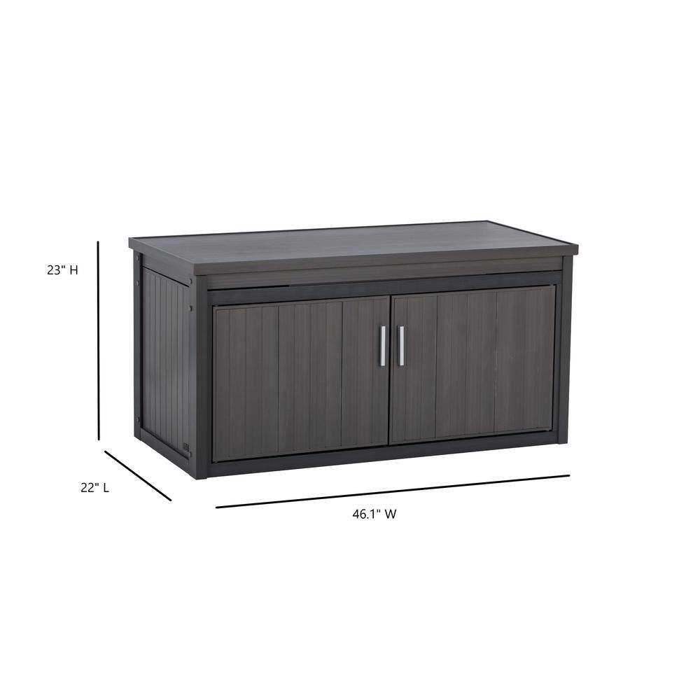 23" H x 22" L x 46.1" W