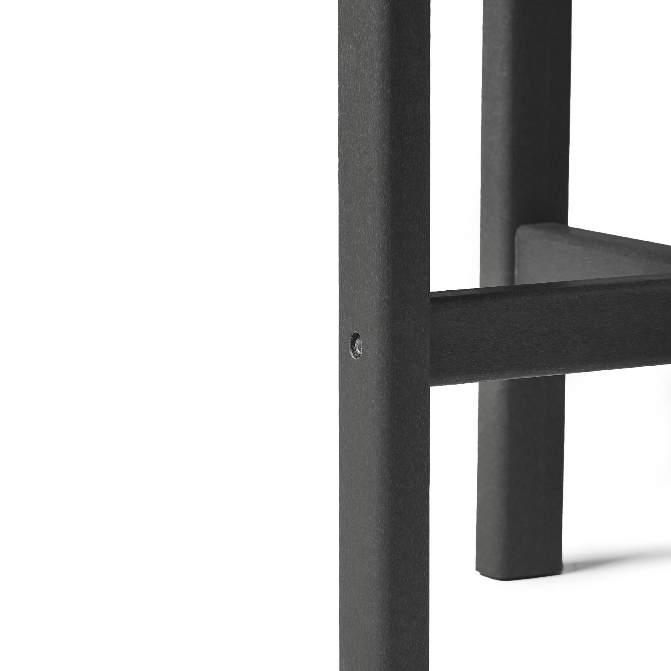 Alt View 6. WestinTrends - WestinTrends Dylan Adirondack Round Outdoor Side Table - Gray.