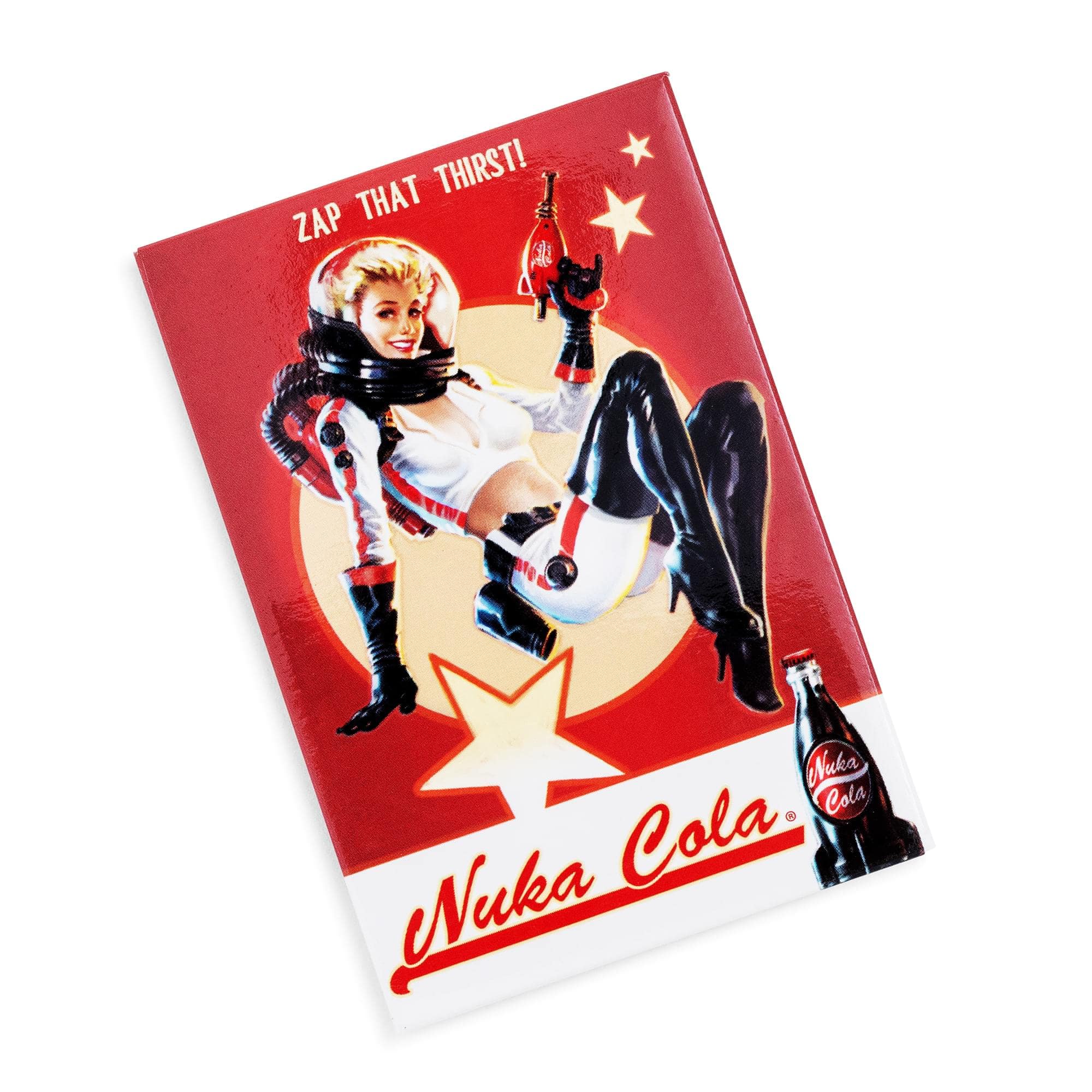 Just Funky - Fallout Nuka-Cola "Zap That Thirst" Magnet - Red