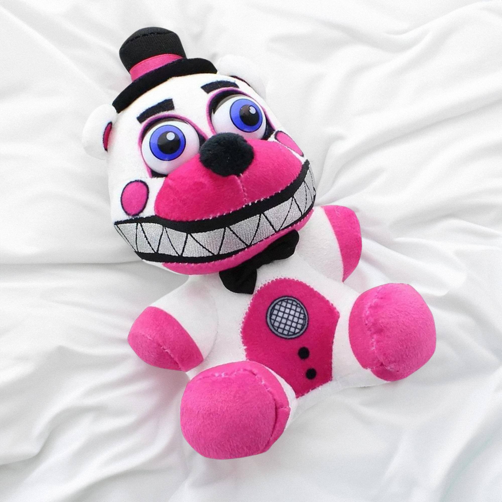 Alt View 1. Chucks Toys - Five Nights at Freddy's Sister Location 6.5" Plush: Funtime Freddy - Pink.