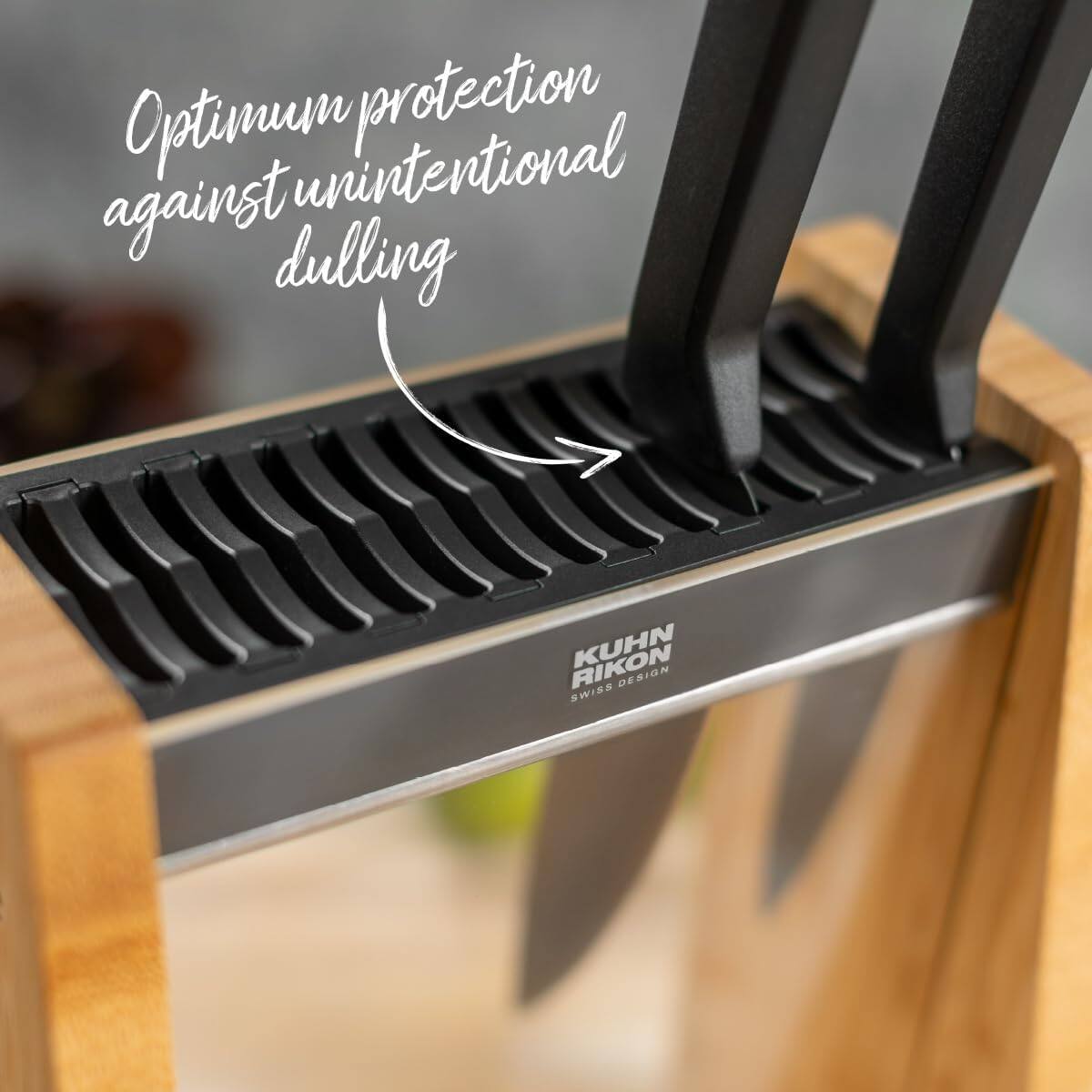 Optimum protection against unintentional dulling

KUHN DESIGN SWISS