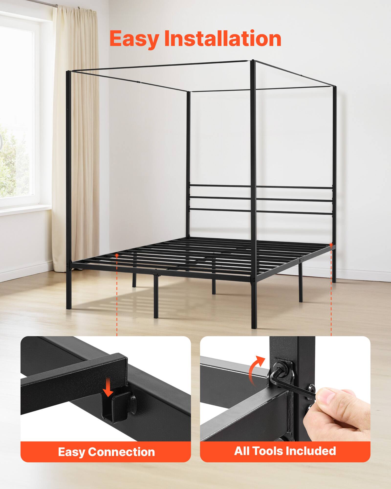 Easy Installation

Easy Connection

All Tools Included