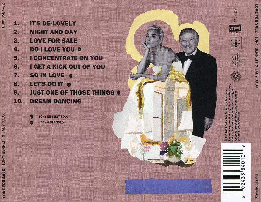 Back. Love for Sale [CD].