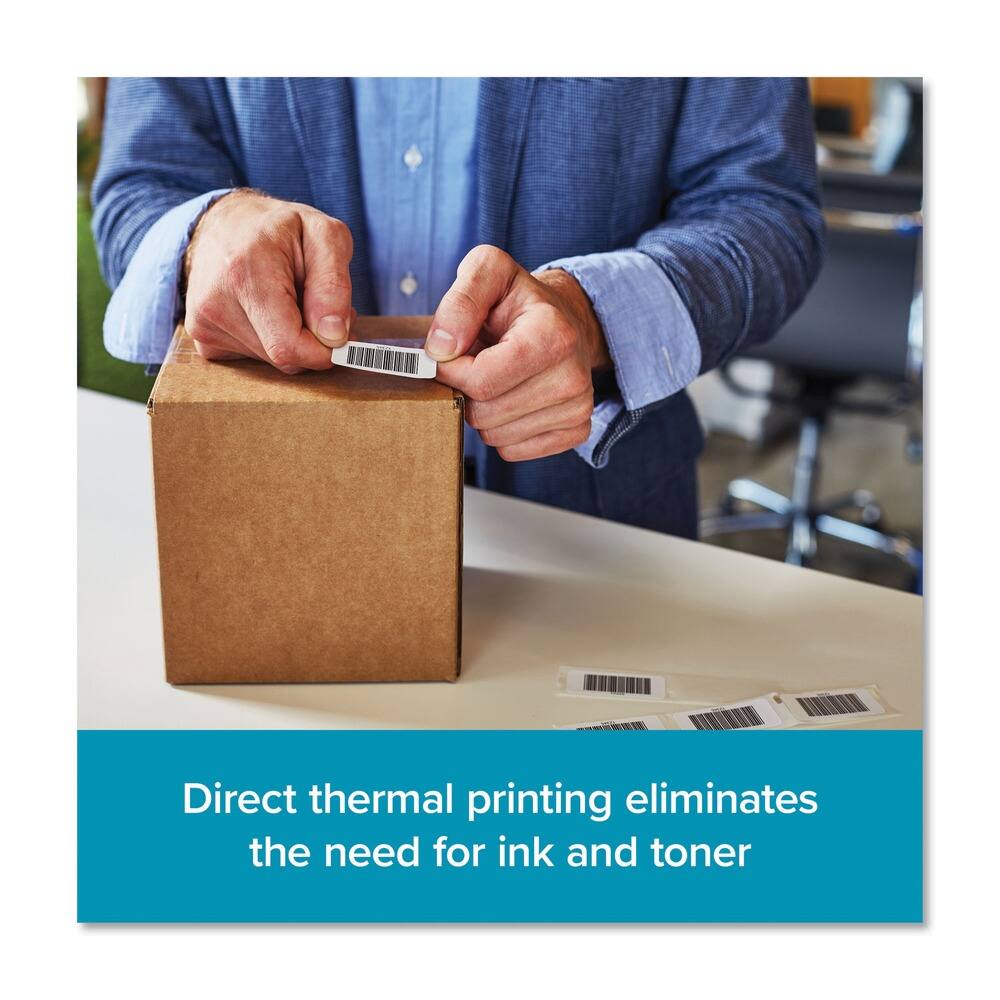 Direct thermal printing eliminates the need for ink and toner
