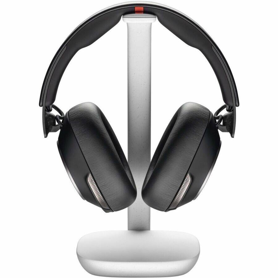 Alt View 5. HP - Poly Voyager Surround 85 UC Headset - Microsoft Teams Certification - Stereo - Mini-phone (3.5mm) - Wired/Wireless - Black.