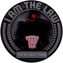 PopMarket - 2000 AD - Limited Edition Coin - Judge Dredd Mega-City One - COLLECTIBLES - Multicolor