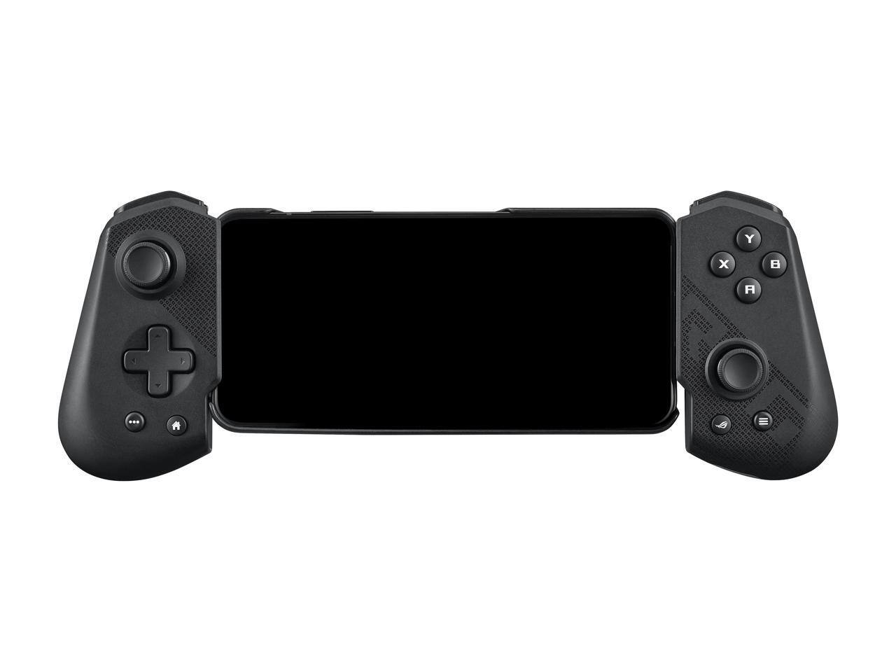 Alt View 8. ASUS - ROG Tessen Gaming Mobile Controller for Android (foldable, RGB lighting, 500Hz polling rate) - Black.