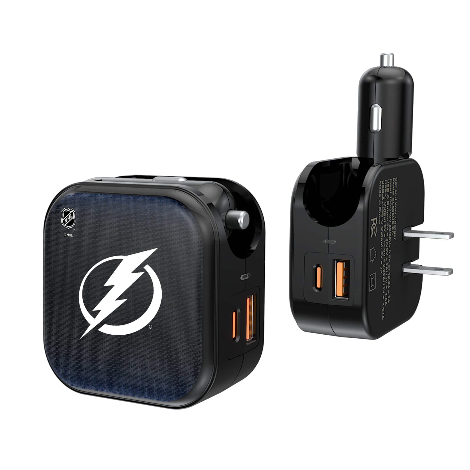 Keyscaper - Tampa Bay Lightning 2-in-1 USB A/C Charger - Black price history on PriceWatchPro