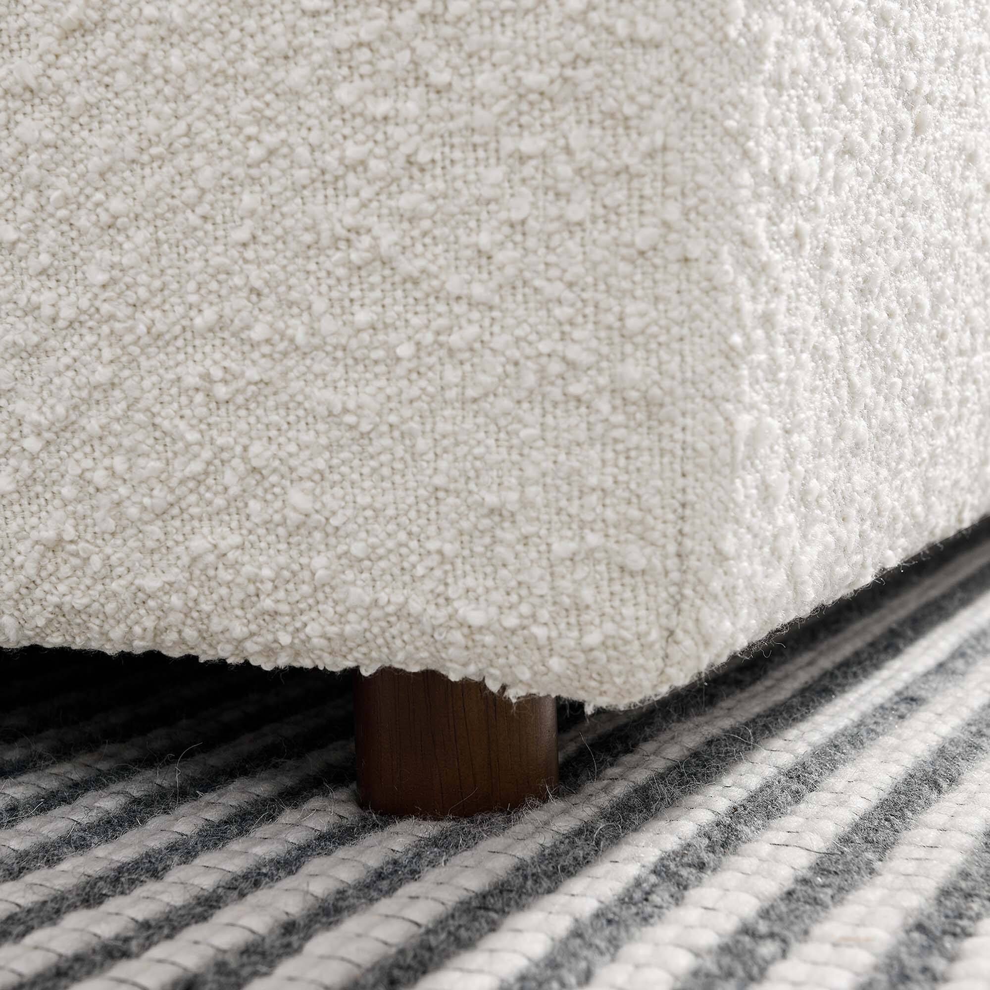 Alt View 8. Modway - Commix Down Filled Overstuffed Boucle Fabric Armless Chair by Modway - Ivory.