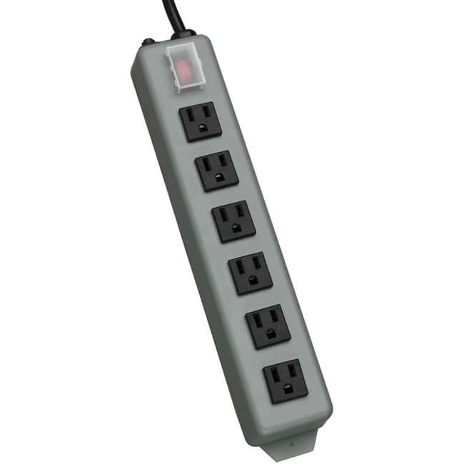 Eaton Tripp Lite Series Industrial Power Strip, 6-Outlet, 15 ft. (4.6 m) Cord, Locking Switch Cover - NEMA 5-15P - 6 - Unknown price history on PriceWatchPro