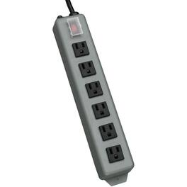 Eaton Tripp Lite Series Industrial Power Strip, 6-Outlet, 15 ft. (4.6 m) Cord, Locking Switch Cover - NEMA 5-15P - 6 - Unknown