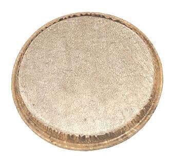 Front. Tycoon Percussion - Replacement Drumhead for Compatible Dundun Dancing Drum, Model-Specific Percussion Replacement Part.