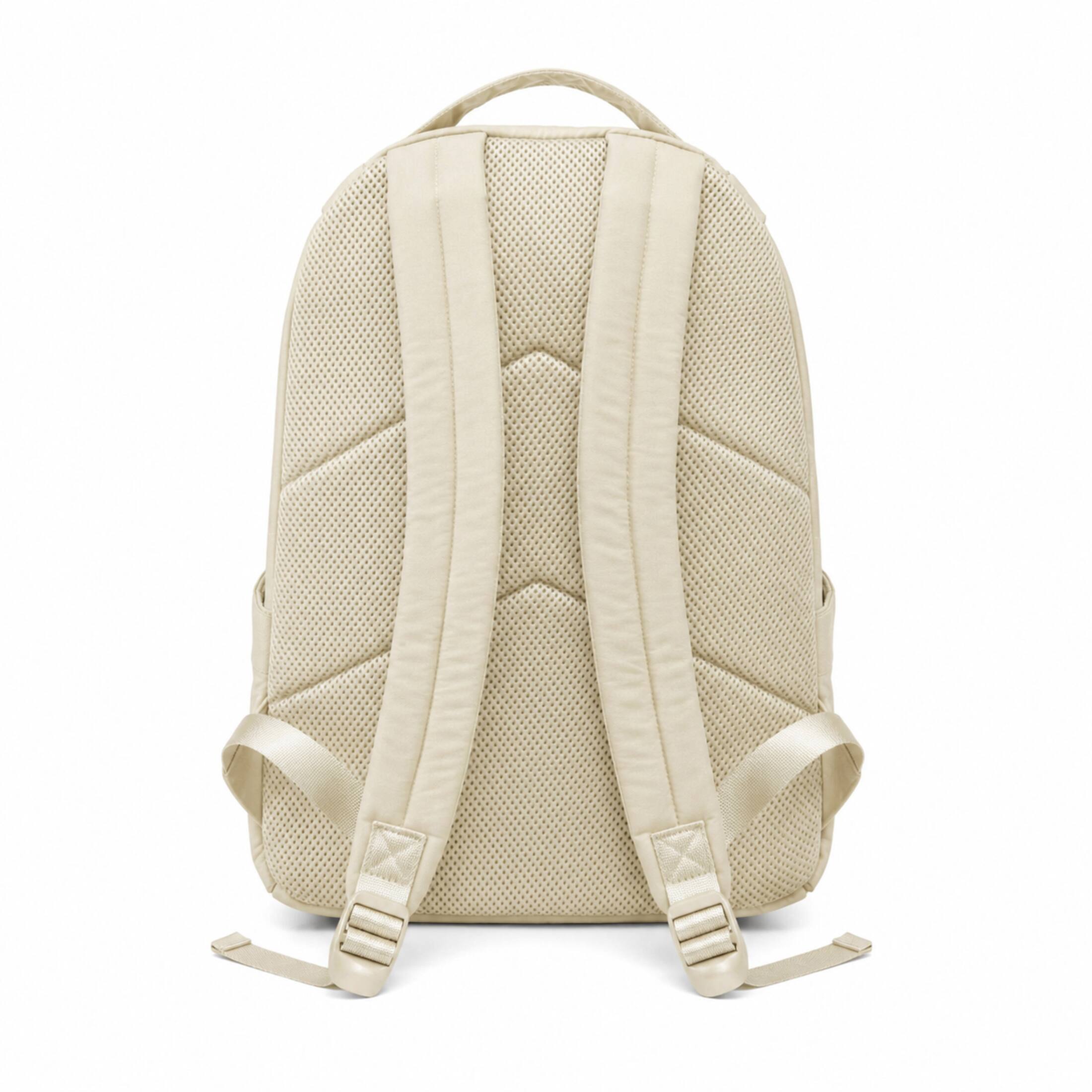 Left. Bagsmart - Zoraesque Laptop Backpack Fits 13" Computer, 14L Featherlight School Bookbag Casual Daypack for Women Men Travel - Cream.