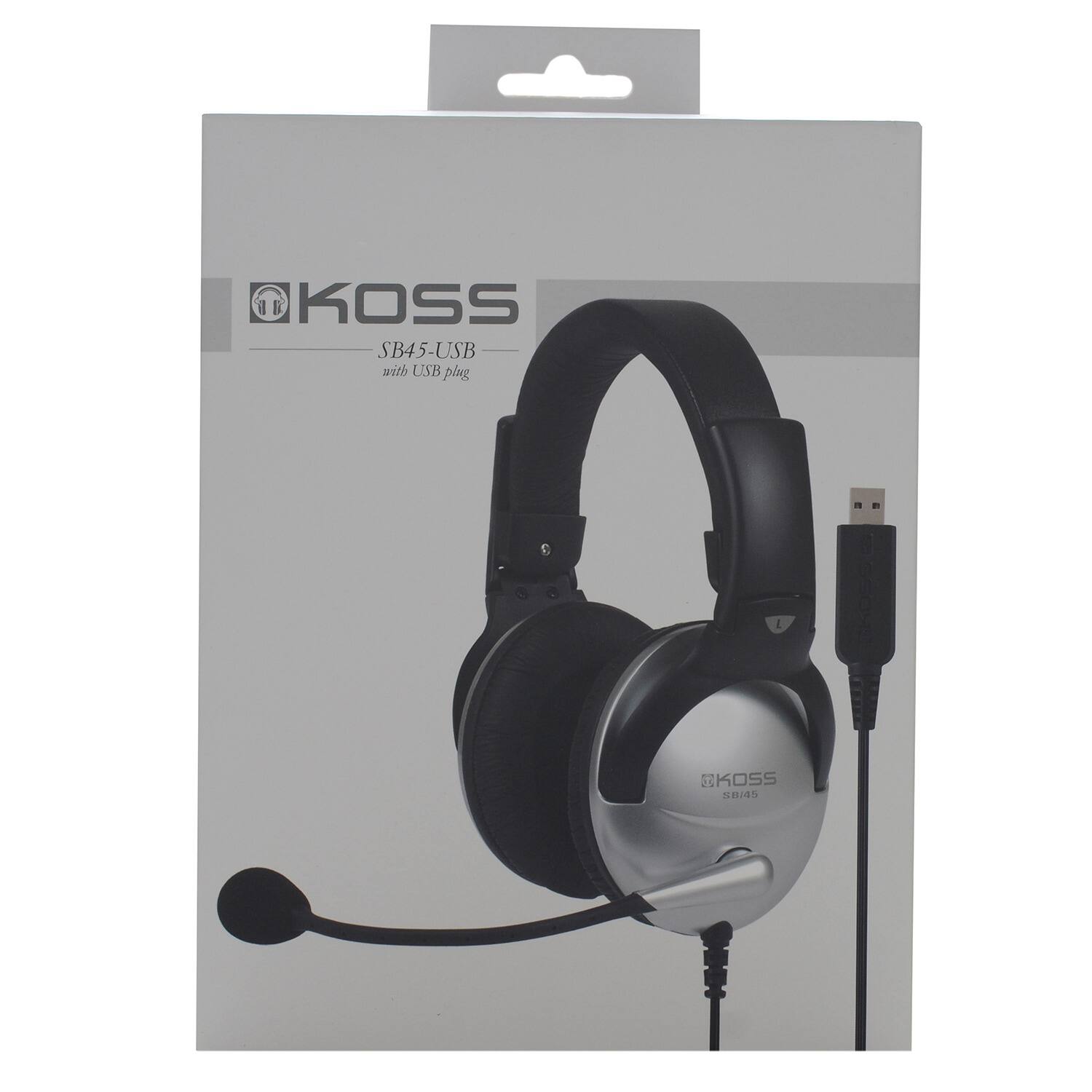 KOSS  
SB45-USB  
with USB plug  

KOSS  
SB45