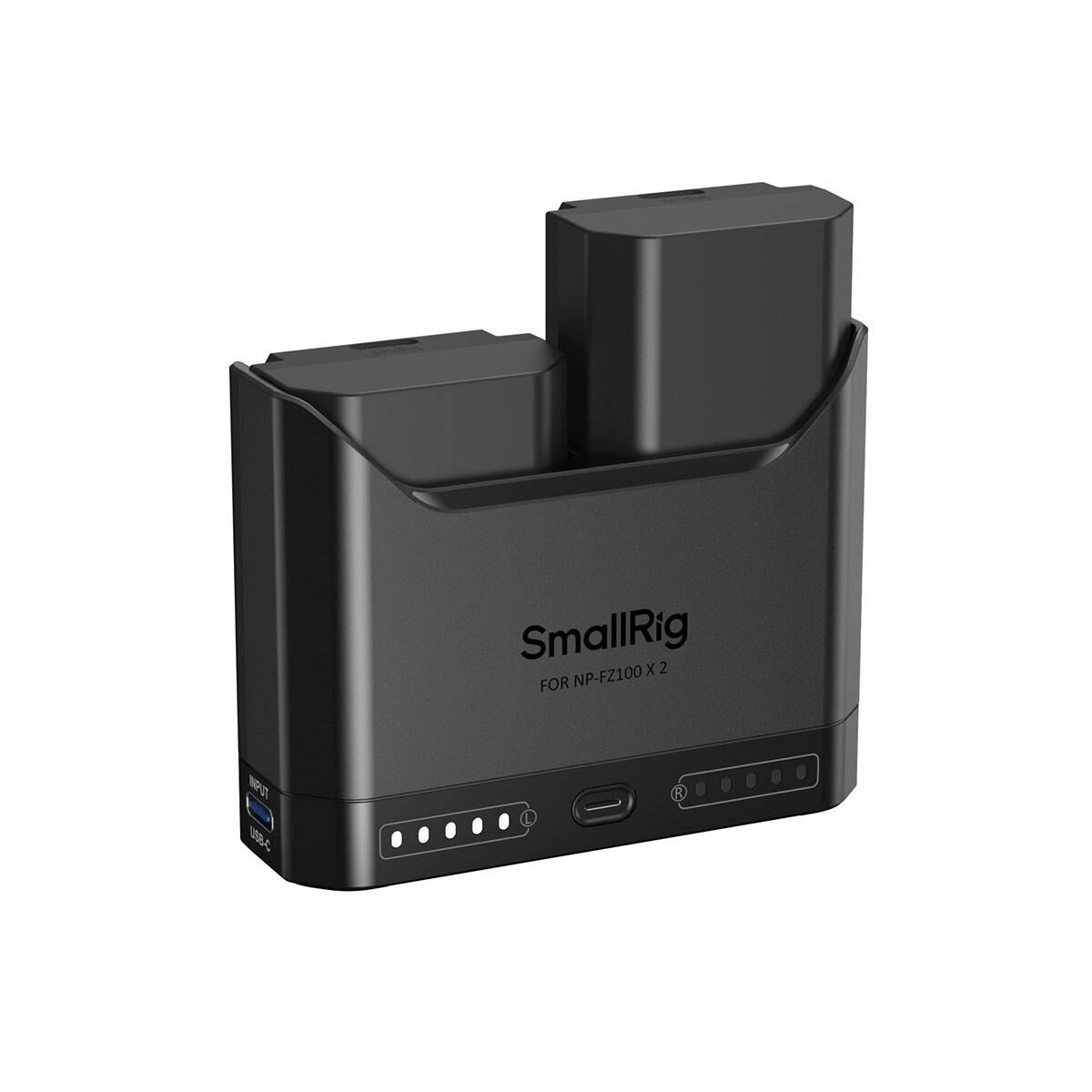 Smallrig 2x NP FZ100 14Wh 7.2V 1940mAh Camera Battery with Dual Charger ...