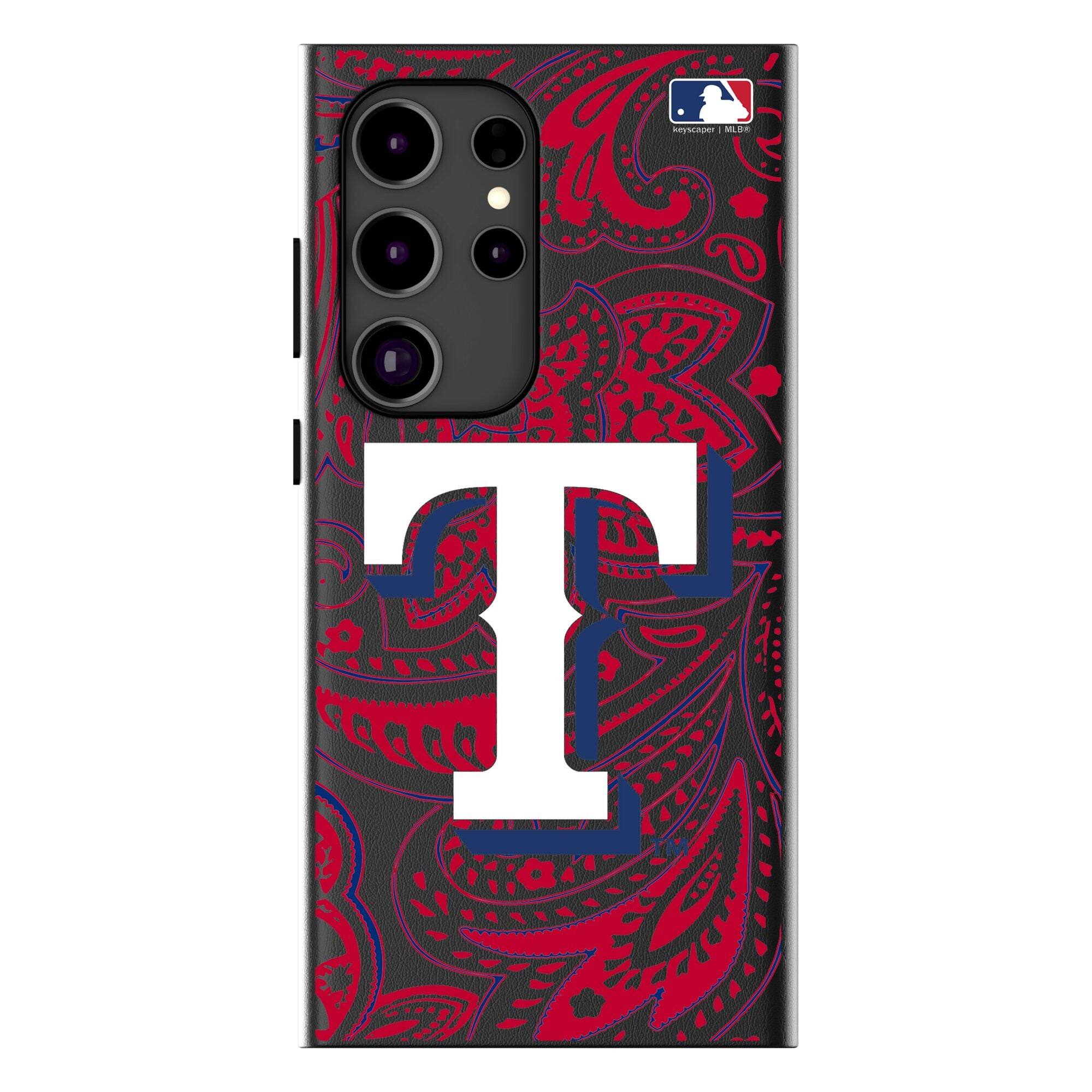 Keyscaper - MLB - Texas Rangers Paisley Galaxy Magnetic Bump Case - S25 Ultra - Black price history on PriceWatchPro